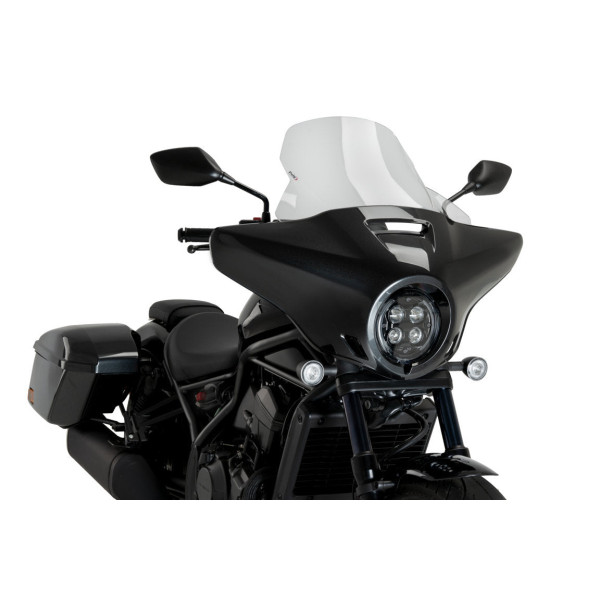 Puig Puig high-road screen for oem fairing | clear | honda cmx1100t rebel 2023>current